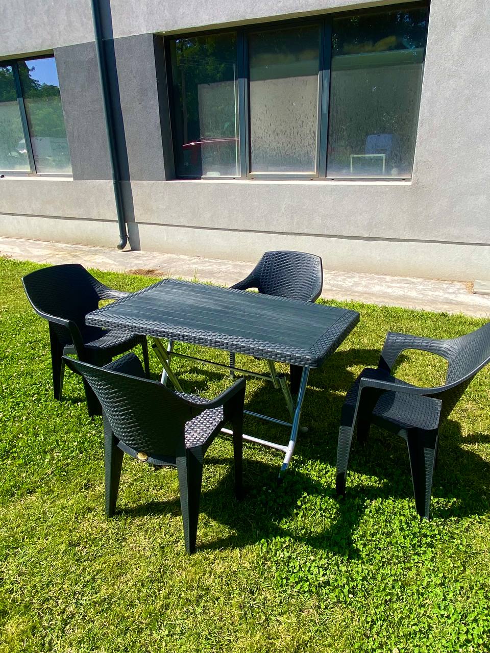 Градински комплект LUX маса с 4 стола