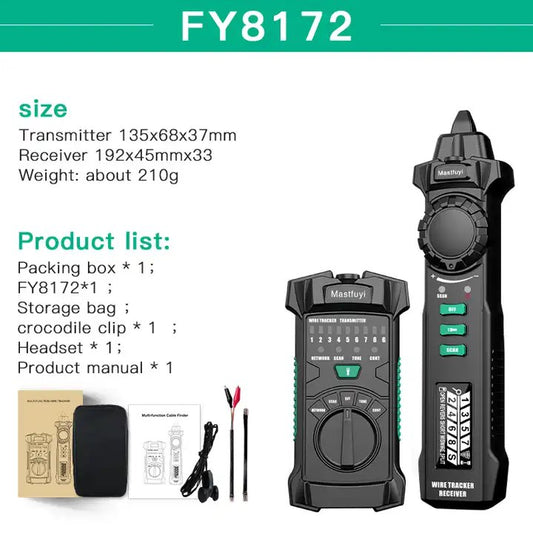 Преносим уред за намиране и проследяване на кабели