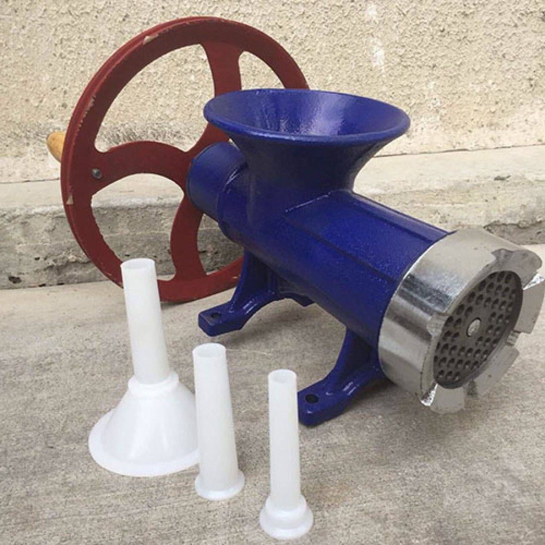 Румънска чугунена месомелачка за кайма №32