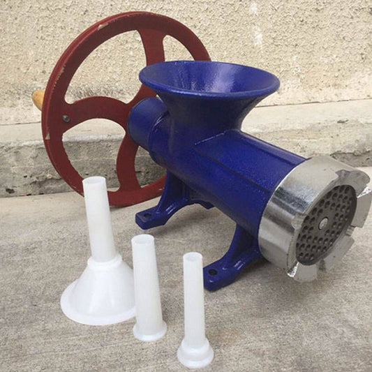 Румънска чугунена месомелачка за кайма №32