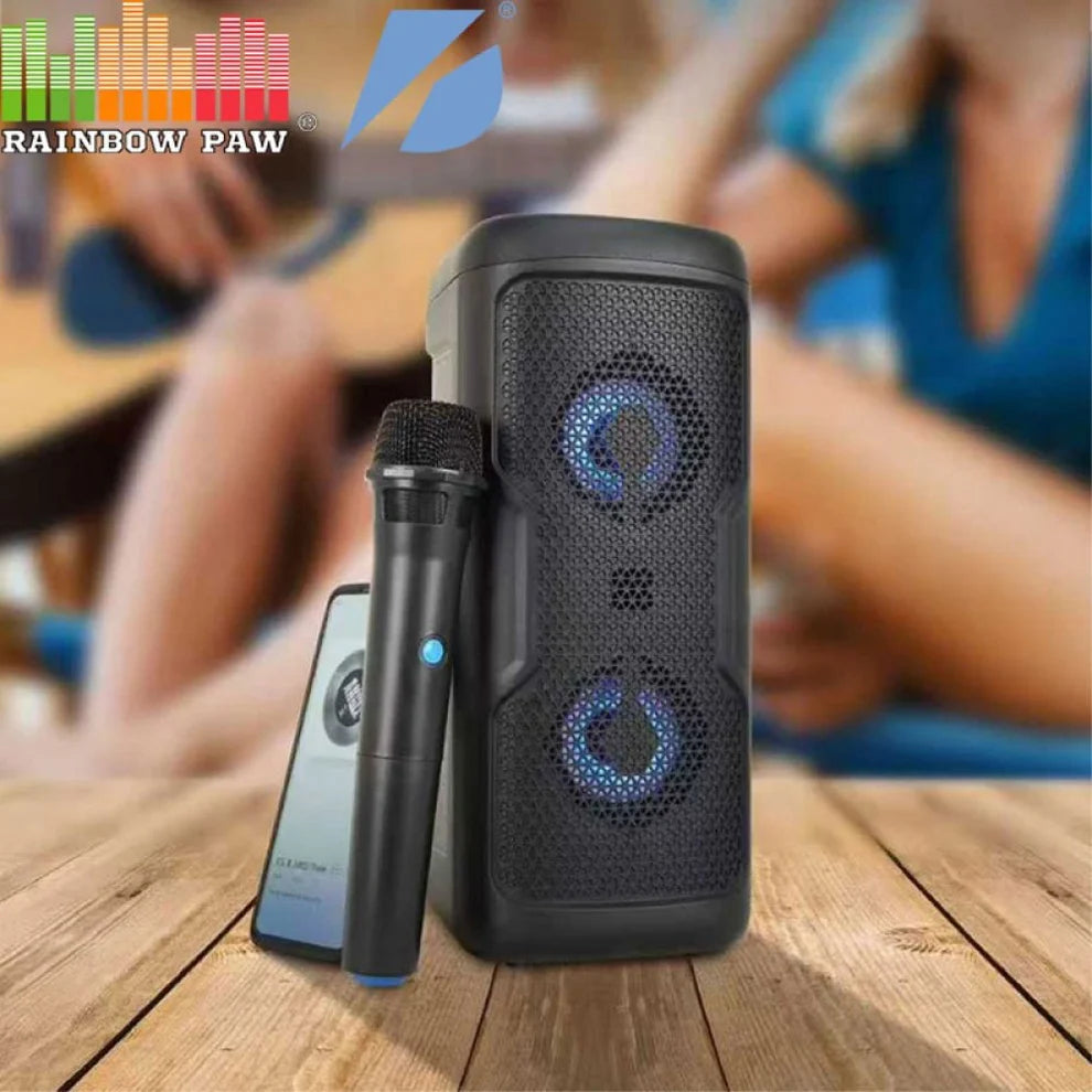 Караоке Bluetooth колона KTS-2222 с безжичен микрофон