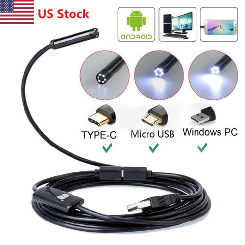 Камера ендоскоп за телефон - 5м