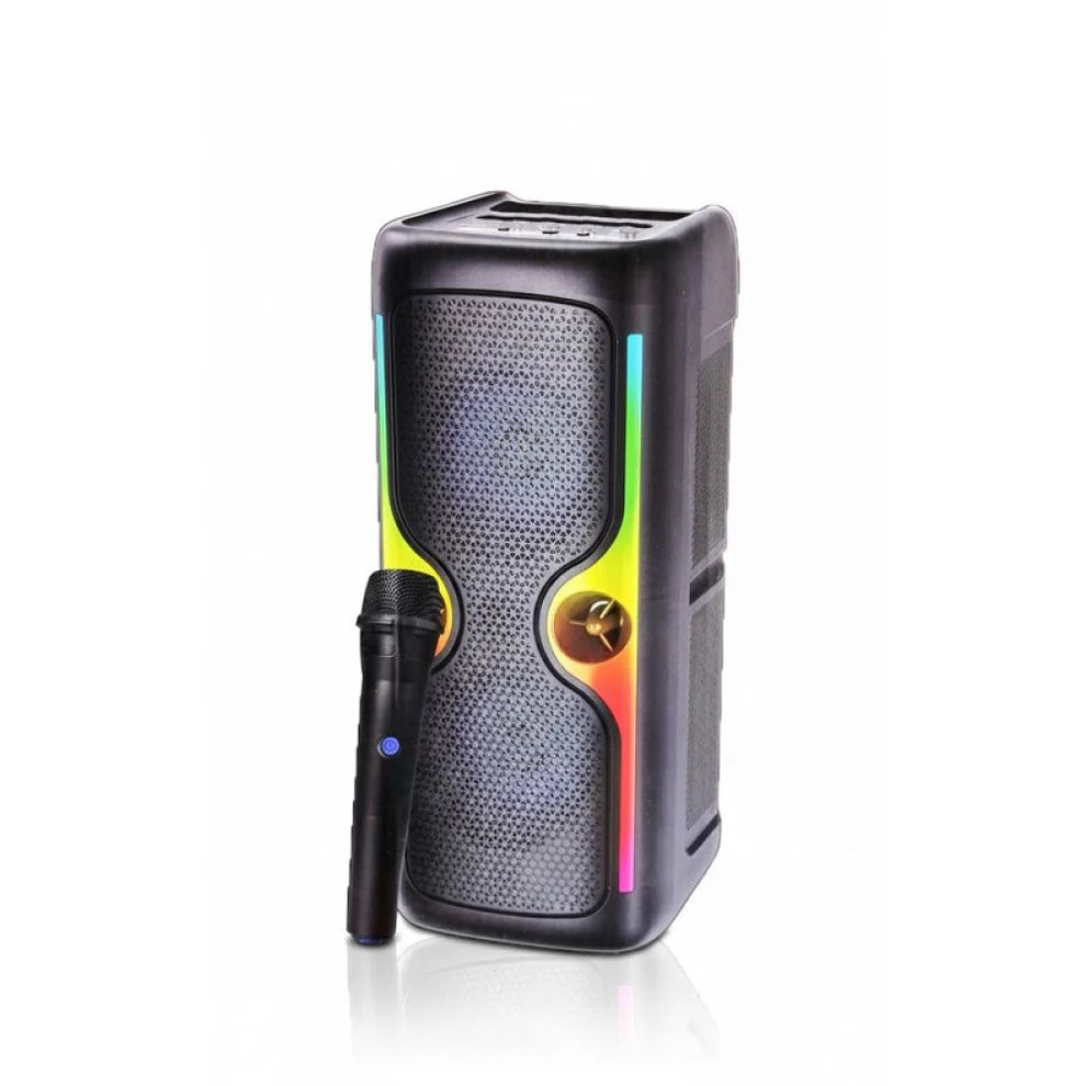 Bluetooth тонколонa KTS-2223 с RGB LED осветление и микрофон
