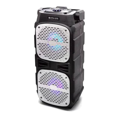 Караоке тонколона 2х6,5″модел KTS-1076 с FM тунер,дистанционно,BLUETOOTH