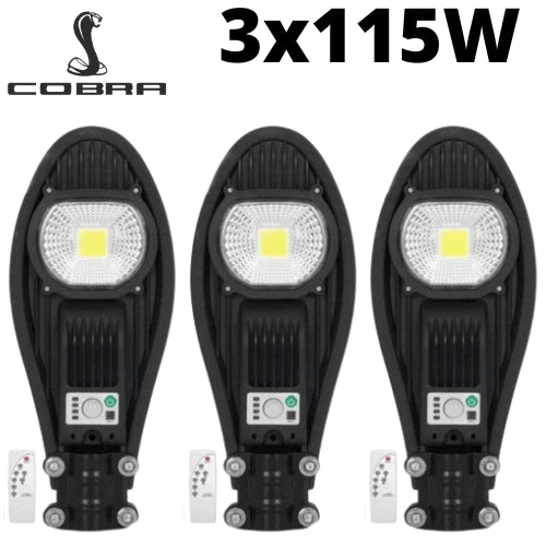 Соларна лампа cobra 115w 3бр