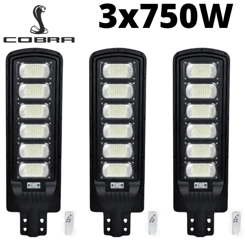 Соларна лампа cobra 750w 3бр.