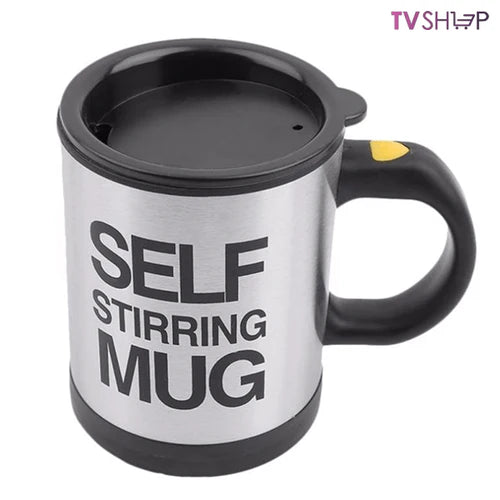 Чаша за автоматично разбъркване на кафе self stirring mug