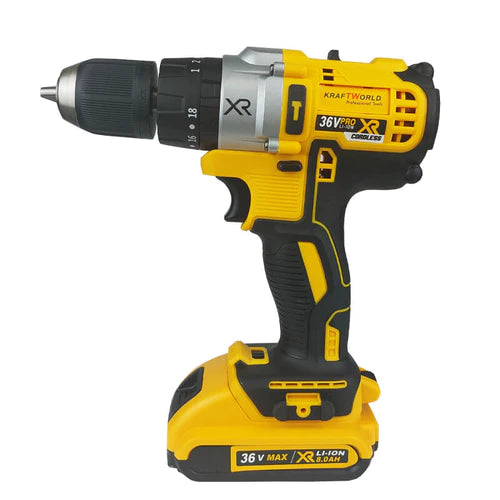 Ударен Винтоверт 36V / 8Ah с 2 батерии KraftRoyal XR PRO