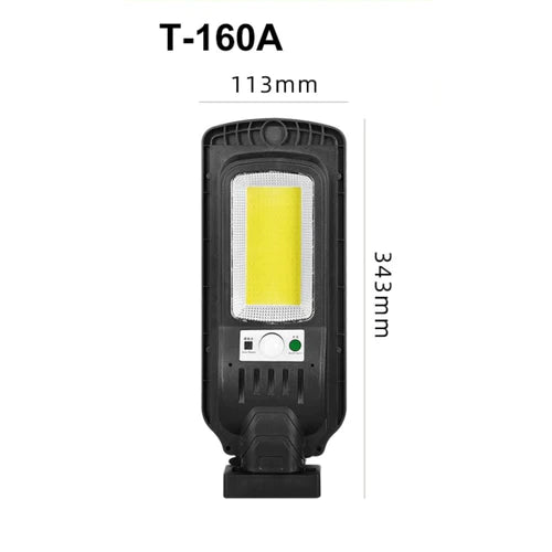 Соларна лампа 500W COB T160 , дистанционно, 3 режима, 360° въртене 3Бр.