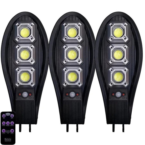 3бр. Улична соларна лампа 1200w