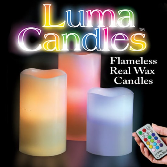 РОМАНТИЧНИ СВЕЩИ LUMA CANDLES