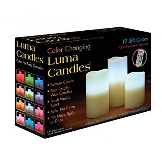 РОМАНТИЧНИ СВЕЩИ LUMA CANDLES
