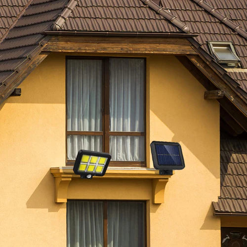 Соларна лампа - прожектор 375W 10бр