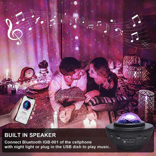 Звезден прожектор и колона 2в1