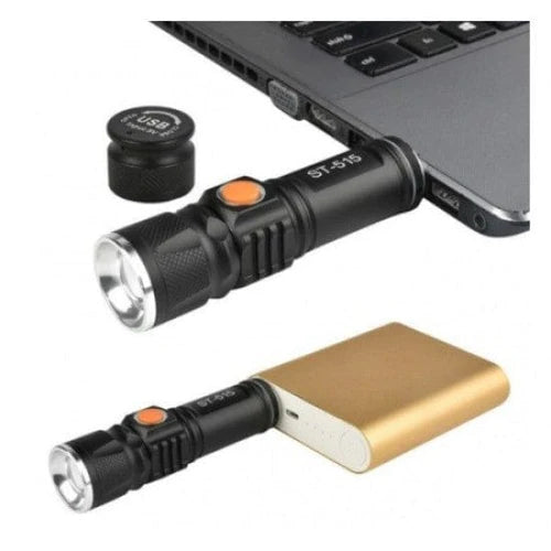 Мощен презареждаем led фенер с вградено USB