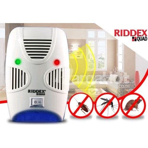 Електронен уред за борба с домашни вредители riddex plus - мишки, плъхове, хлебарки