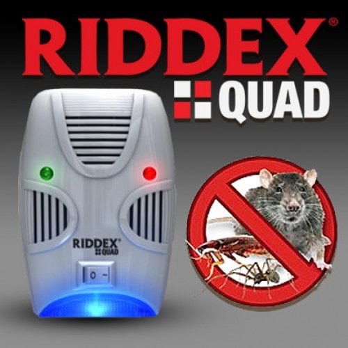 Електронен уред за борба с домашни вредители riddex plus - мишки, плъхове, хлебарки