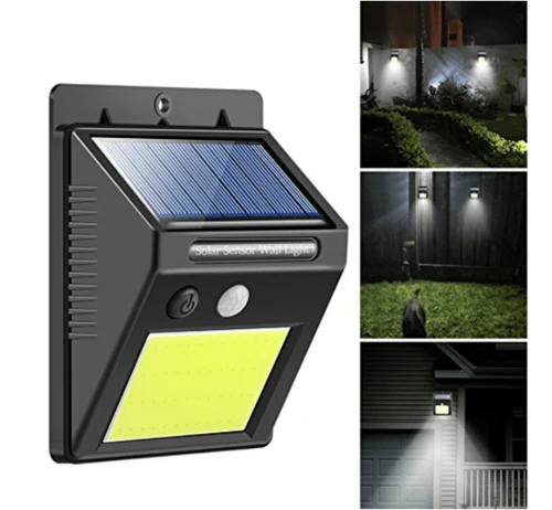 Соларна led лампа 10 бр. С датчик за движение