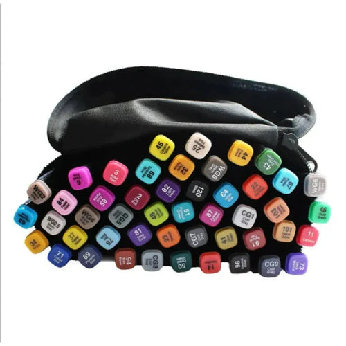 48бр. Комплект маркери Touch