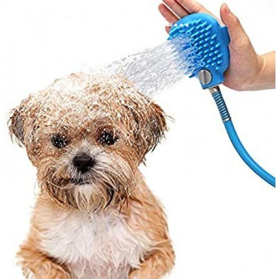 ЖИВОТНИ\ПОДВИЖЕН ДУШ С ЧЕТКА ЗА КЪПАНЕ НА ДОМАШНИ ЛЮБИМЦИ PET BATHING TOOL