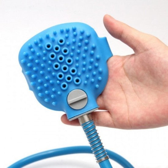 ЖИВОТНИ\ПОДВИЖЕН ДУШ С ЧЕТКА ЗА КЪПАНЕ НА ДОМАШНИ ЛЮБИМЦИ PET BATHING TOOL