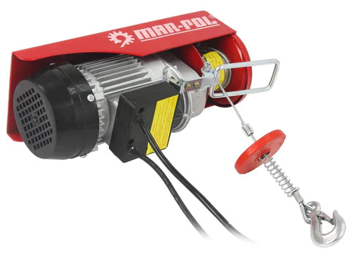 Лебетка електрическа с въже 125-250 кг 500W