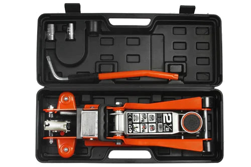 Крик 2,5 т крокодил нископрофилен 85-410 мм с 2 вложки и върток