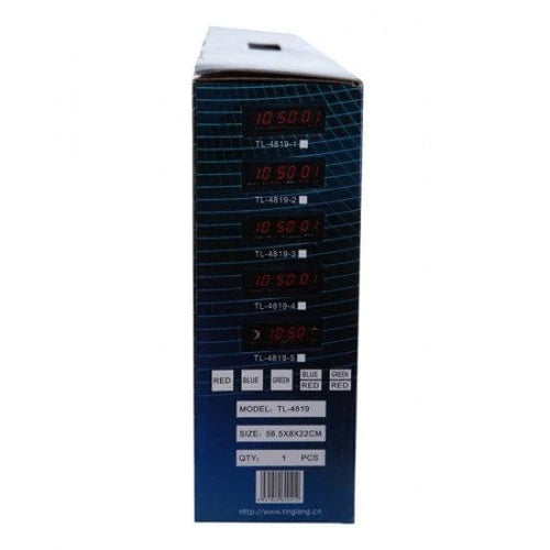 Голям LED електронен часовник Tingiang TL-4819
