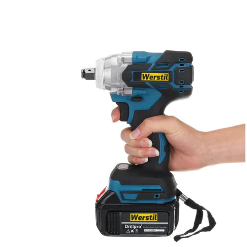 Комбиниран акумулаторен ударен гайковерт – винтоверт Werstil 24V 8ah 800 n/m