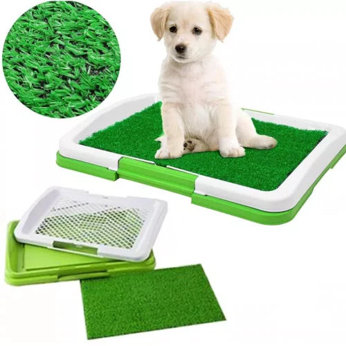 Кучешка тоалетна с отделение за течности Puppy Potty Pad