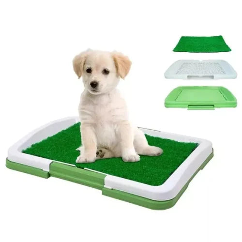 Кучешка тоалетна с отделение за течности Puppy Potty Pad