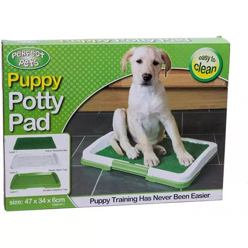 Кучешка тоалетна с отделение за течности Puppy Potty Pad