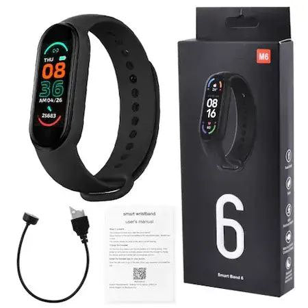 Фитнес гривна Smart Band M6