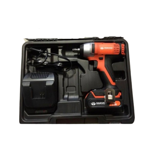 УДАРЕН АКУМУЛАТОРЕН ГАЙКОВЕРТ DAEWOO 18 V 2.0 AH