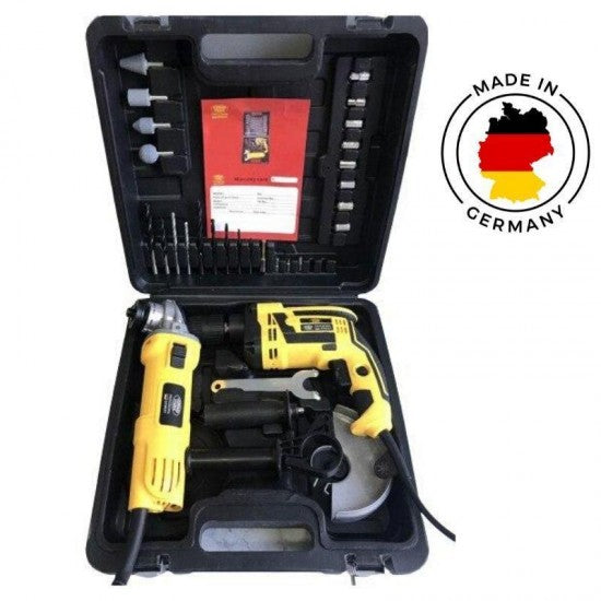 КОМПЛЕКТ ЪГЛОШЛАЙФ И БОРМАШИНА VERMARK STARKE