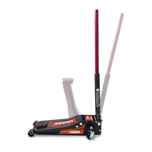 Професионален нископрофилен крик 4 тона с две помпи – STAHLMAYER