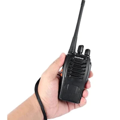 Комплект 4 бр. Радиостанция baofeng talkie bf-888s, uhf 400-470mhz, 16ch, програмиран + програмиране на кабели и cd